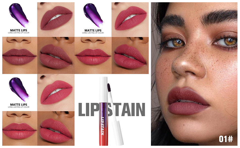 Peel Off Lip Stain Tints, Matte Liquid Lipstick Lip Stain