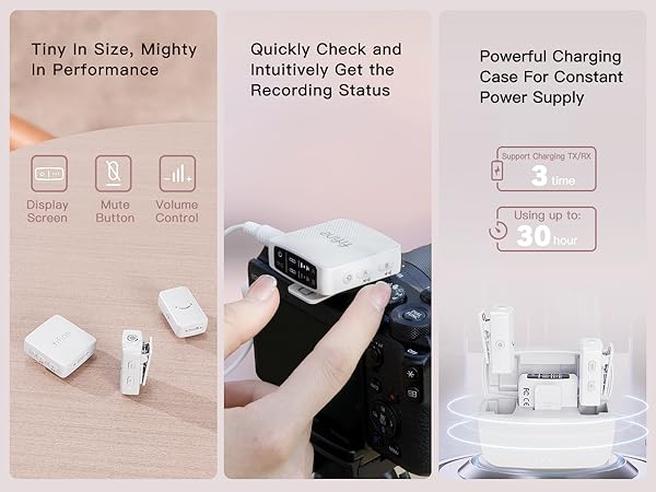 wireless mic video creation