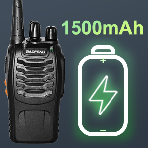 Walkie Talkies Baofeng 888S Rechargeable Long Range with Earpieces for Adults, 2 Way Radios Kids