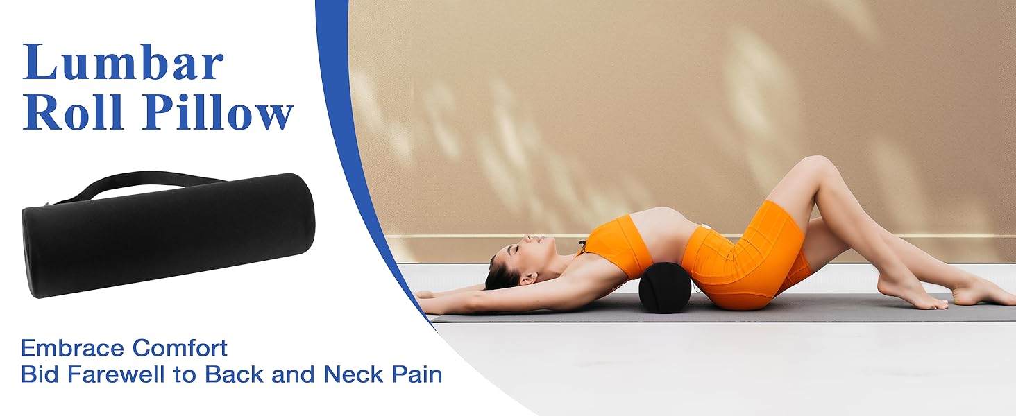 Lumbar Roll Support Pillow