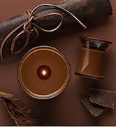 brown candle
