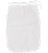 Food Grade Soy Milk Filter Bags, 200 Micron Fine Mesh Bag Milk Filter Bag All Purpose Food Strain...