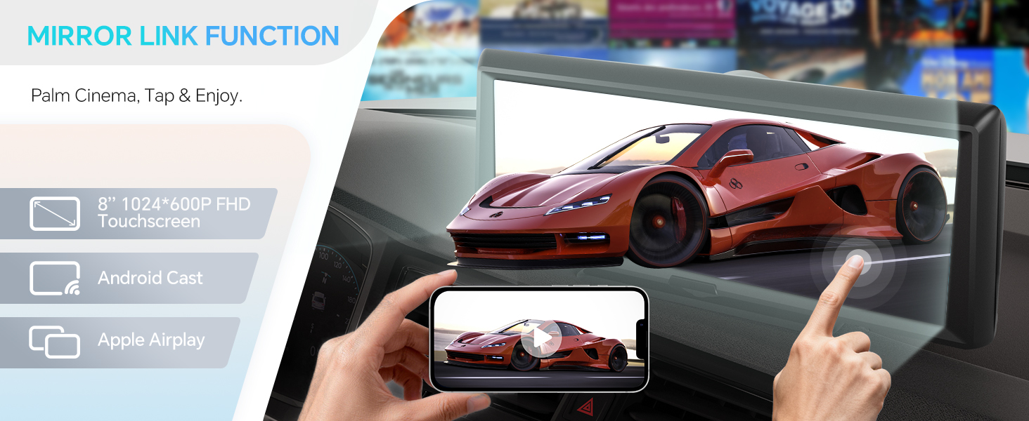 carplay screen for car