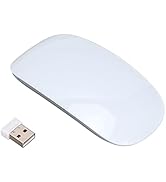 Wireless Mouse 2.4G, Silent Cordless USB Mouse Ultra Slim Wireless Computer Mouse, 1200DPI, 2 Way...