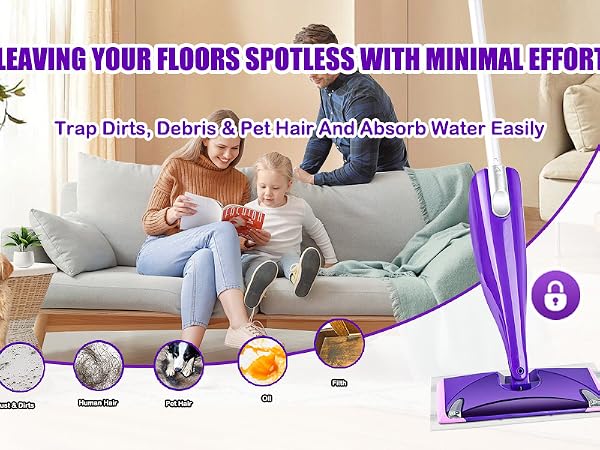 LEAVING YOER FLOORS SPOTLESS WITH MINIMAL EFFORT