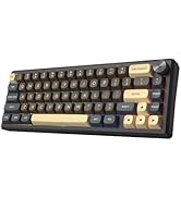 Redragon 60% Wireless Mechanical Gaming Keyboard, Full Aluminum Shell, Bluetooth/2.4GHz/USB-C, Cr...