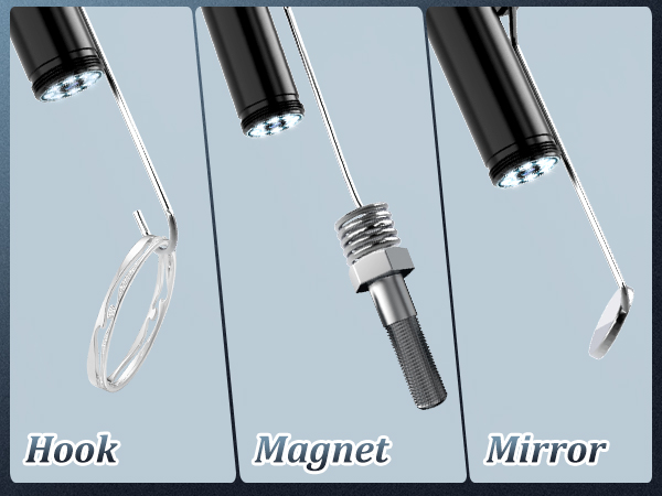 Example diagrams of the use of accessories.
