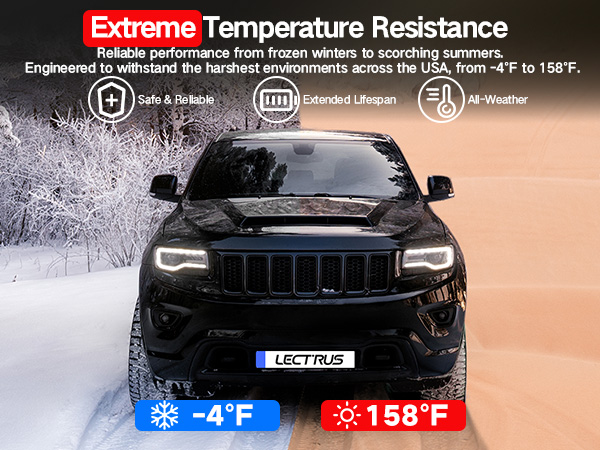 LECTRUS Dash Cam Front and Rear 4K + 2.5K, Dual Dash Camera for Cars with Night Vision