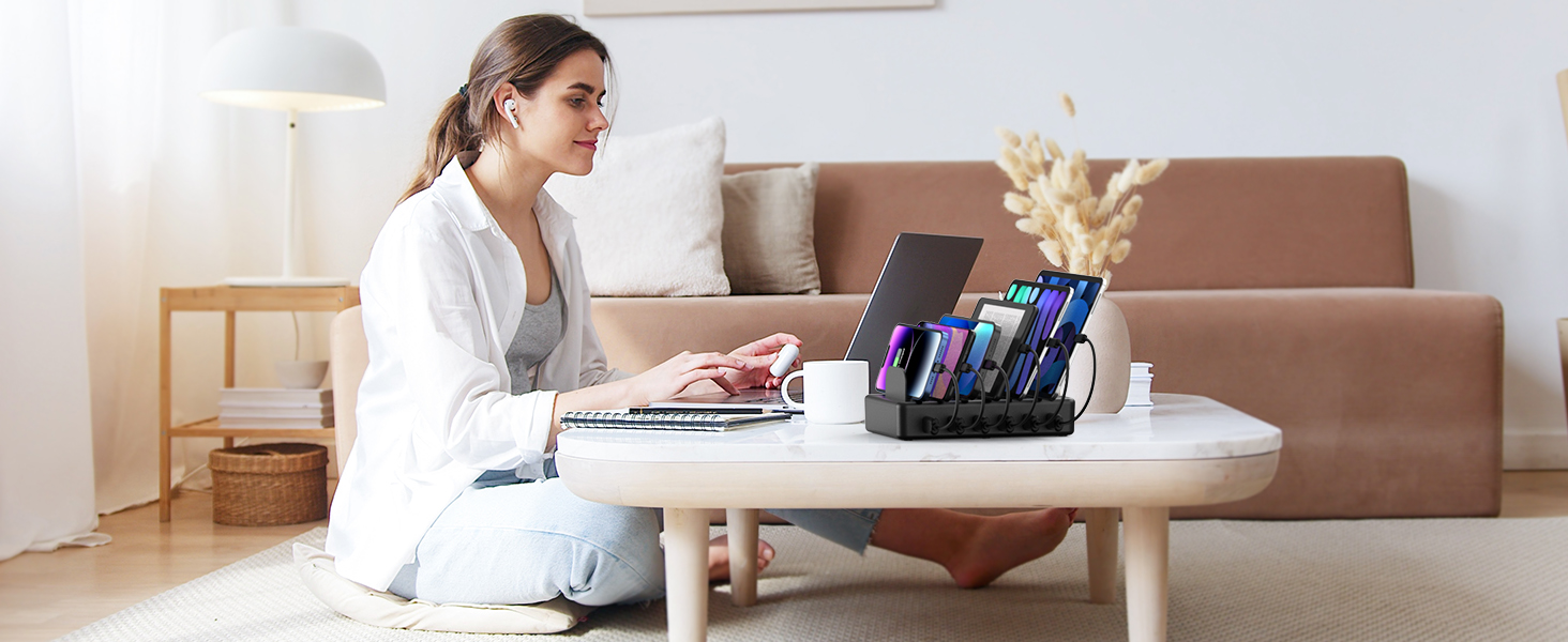 iphone charging station