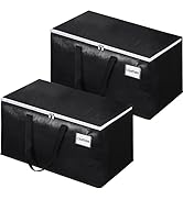 EpicTotes Extra Large Moving Boxes-Moving Bags with Zipper, Carrying Handles and Tag Pocket-Movin...