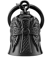 Motorcycle Men Bells - Motorcycle Angel Bell for Men Women,Bell Biker Accessory,Guard Riding Safe...