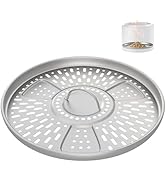 Pellet Adapter for Solo Stove Bonfire, Round Fire Pit Burning Pellet Extension, Stainelss Steel P...