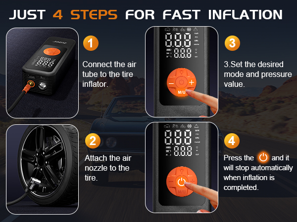 Portable Tire Inflator 