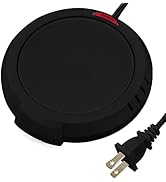 Large Candle Warmer Plate Safely Releases Scents Without a Flame - Used as Candle Jar Warmer, Cof...