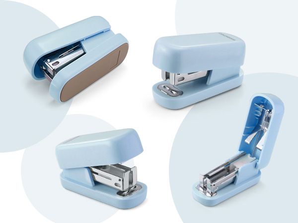 stapler blue