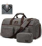 Garment Bag for Travel, S-ZONE Duffle Bag for Men Travel Convertible Suit Bags Carry on Luggage W...