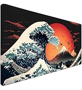 Big Mouse Pad, Upgrade Durable 31.5"x15.7" Larger Extended Mouse Pad for Gamer with Stitched Edge...