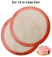Round Silicone Baking Mats 10 inch