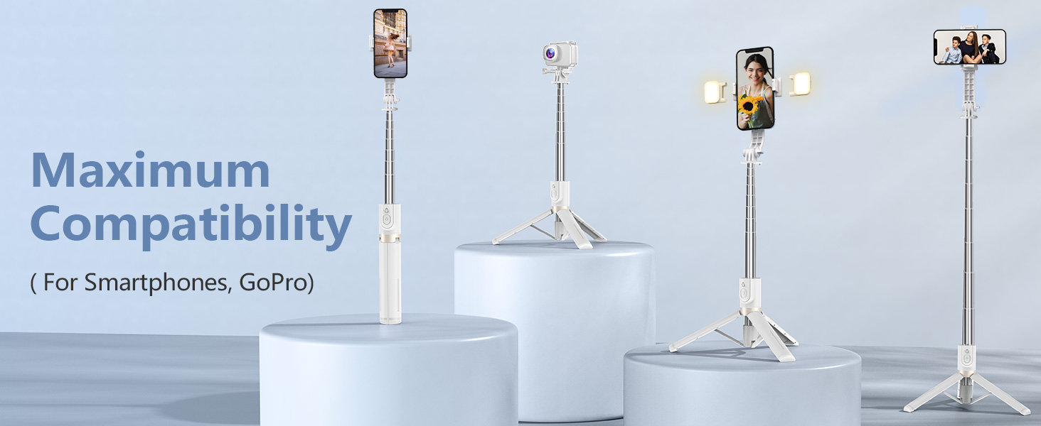 selfie stick with remote