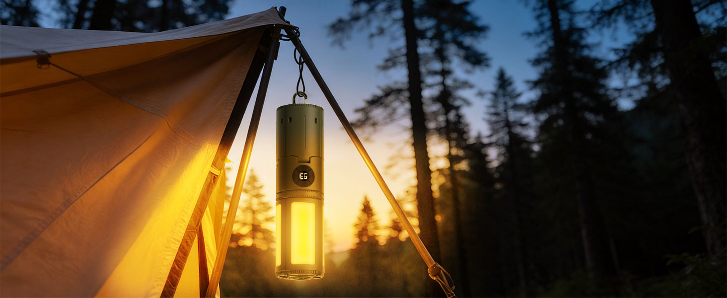 3 head led camping light