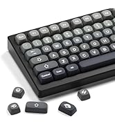 HITIME XVX PBT Keycaps-MOA Keycaps, Custom Keyboard Keycaps 60 65 75 100 Percent, 5 Side Dye Subl...