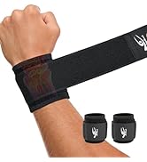 HiRui Wrist Brace (2 PCS) - Adjustable Compression for Carpal Tunnel Arthritis Tendonitis Sprain ...
