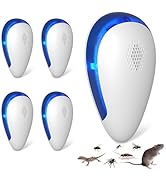 Cozlite 2026 Upgraded Ultrasonic Pest Repeller, 4-Pack Pest Repellent Ultrasonic Plug in for Mice...
