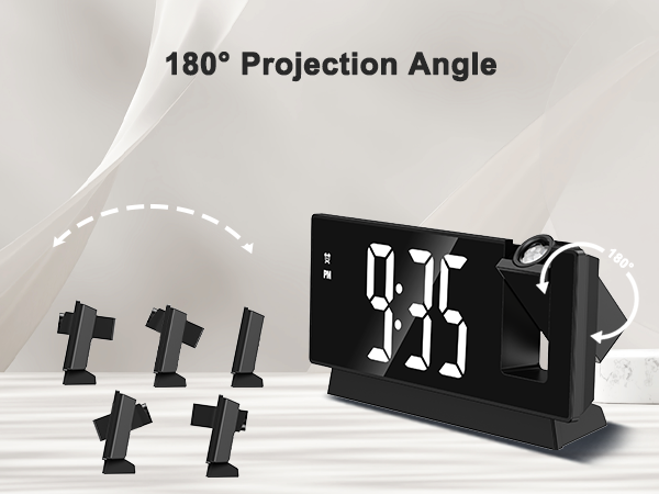 Projection Alarm Clock