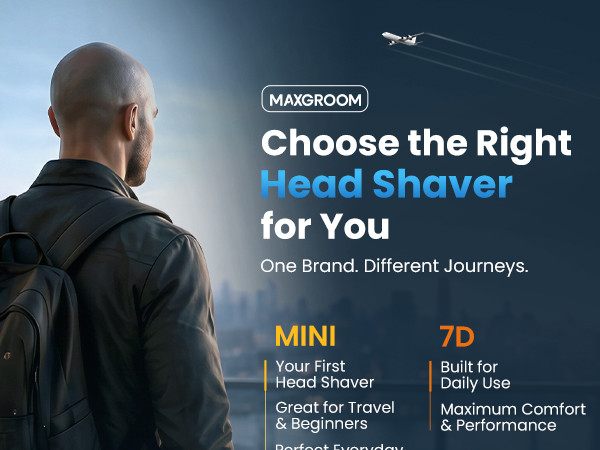 Head Shaver for Bald Men