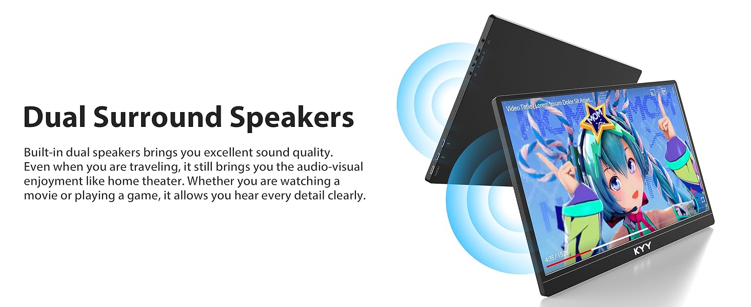 KYY K3-2 portable screen for laptop