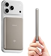 Kuulaa 0.5" Magsafe Portable Charger, 10000mAh Magnetic Power Bank &amp; Slim Battery Pack - Qi2 Cert...