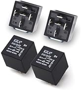 AWGUKA 4 PCS 40A Automotive Relay, 12V 5 Pin Waterproof Flame Retardant Housing Starting DC Relay...