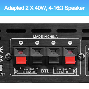 Amplifier with Receiver