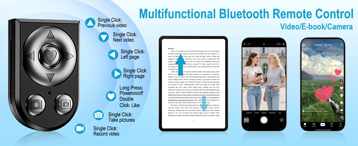 bluetooth remote control