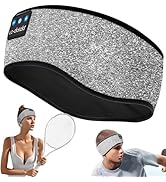 LC-dolida Sleep Headphones Bluetooth 5.4, Headband Headphones Earphones Wireless, Sleep Mask for ...