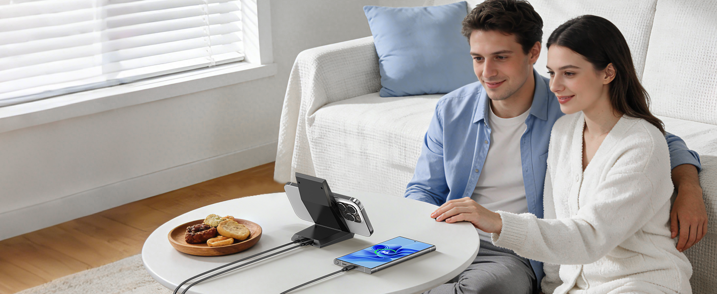 Double the Charging, Zero the Clutter.