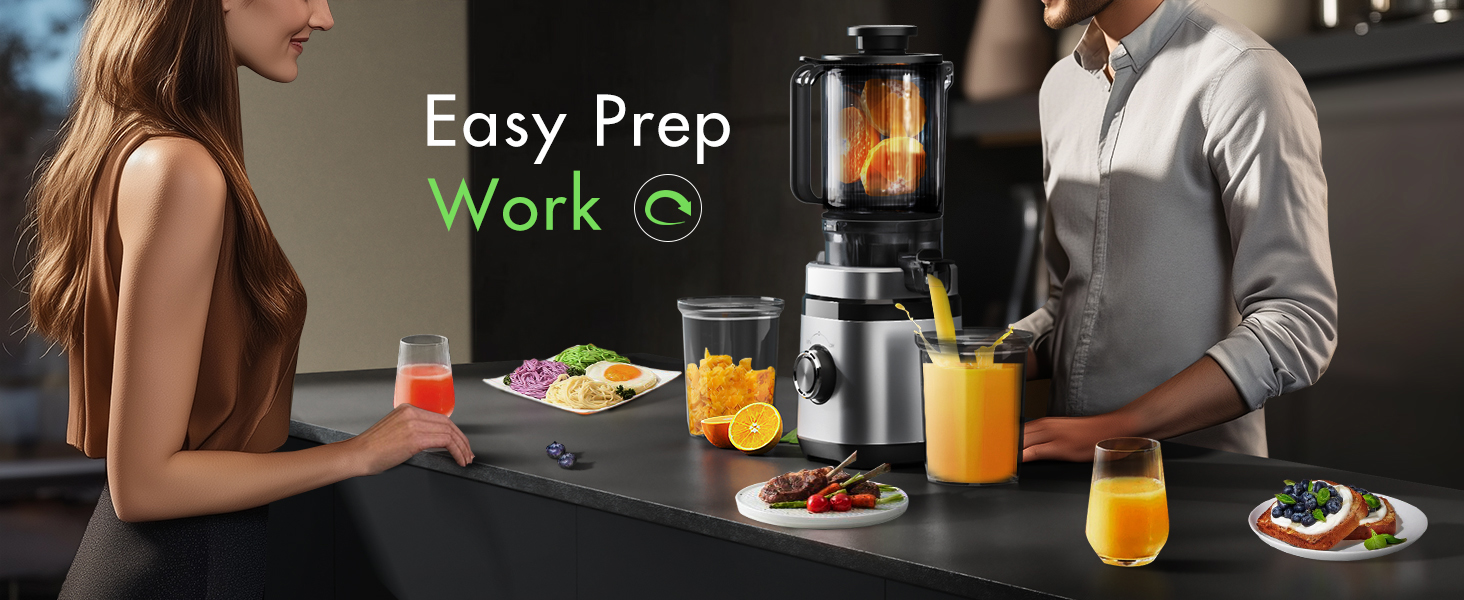 extractor de jugos y vegetales