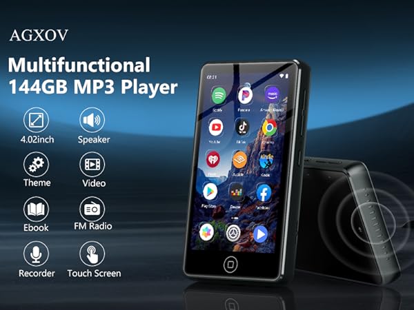 Multifunctional144GB MP3 Player