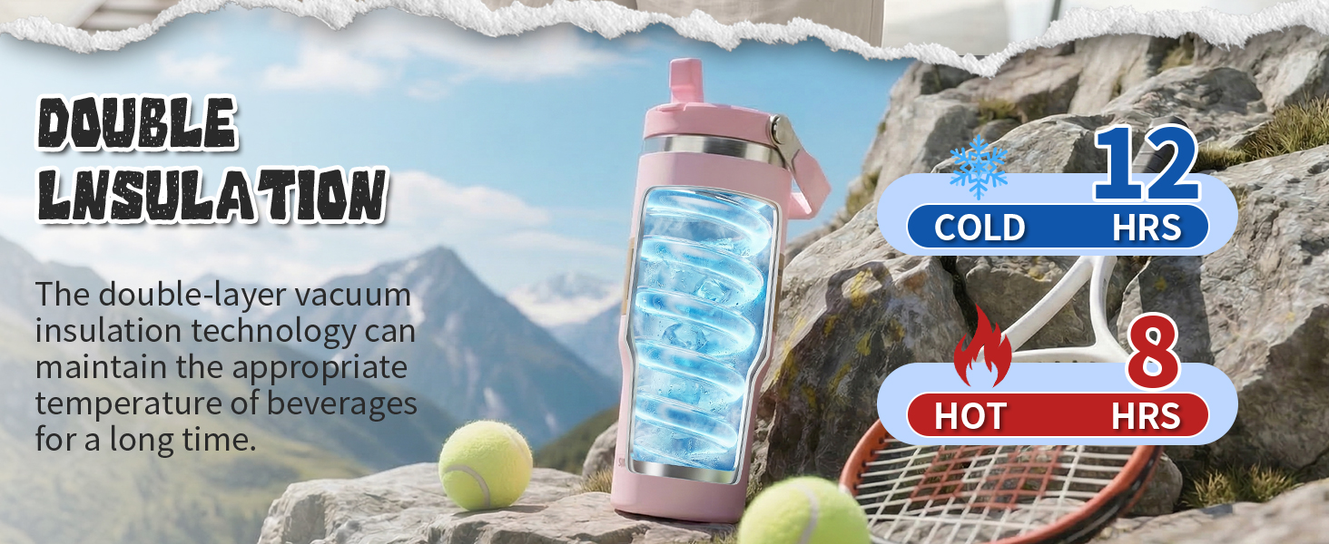 Tumbler With Straw And Lid;water bottle;water bottle with handle; leak proof water bottle;