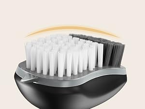 MR.SIGA Fruit and Vegetable Cleaning Brush with Non Slip Comfortable Grip, Pack of 2, Black