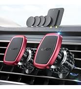 LISEN 2 Pack Magnetic Phone Holder for Your Car Mount 6 Military Magnets Car Phone Holder Mount V...
