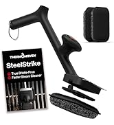 ThermoMaven Bristle-Free BBQ Grill Brush - No Wire Risk Steam Cleaner Removes Burnt Grease Fast -...
