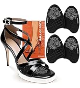 Metatarsal Pads for Women: Ball of Foot Cushions (2 Pairs) - Heel Inserts for Women, Non-Slip Hee...