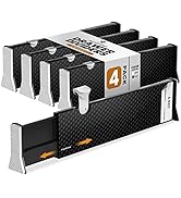 RAPTUROUS Deep Drawer Divider - 4 Inches High, Expands from 11-17 Inch, Adjustable Tall Dividers ...
