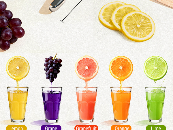 lemon squeezer manual for daily fresh juice, cocktails, baking, and cooking needs