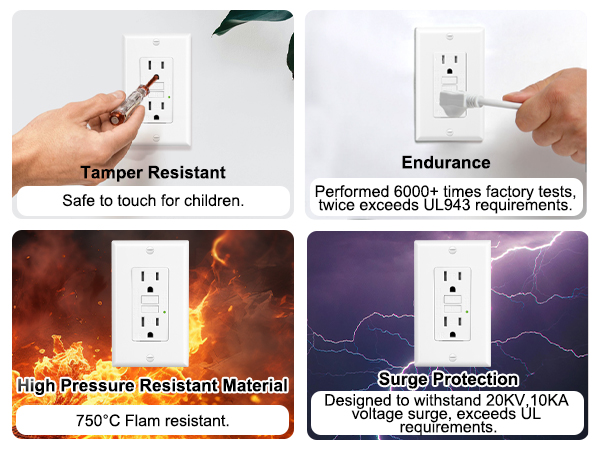tamper resistant outlet