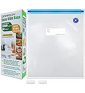 Daarcin 15pcs 10.2x13.4in/26*34cm Large Sous Vide Bags BPA Free Reusable Vacuum Sealer Bags Keep ...