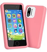GREENCREEK 3.97" Touchscreen Kids Toys Smart Phone, Kids Phone with Games &amp; Dual Camera, 8GB Todd...