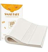 SMARTAKE 200 Pcs Parchment Paper Baking Sheets, 12x16 Inch Non-Stick Precut Baking Parchment, Sui...