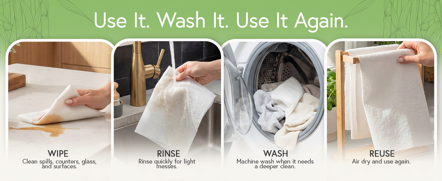 Reusable Paper Towels